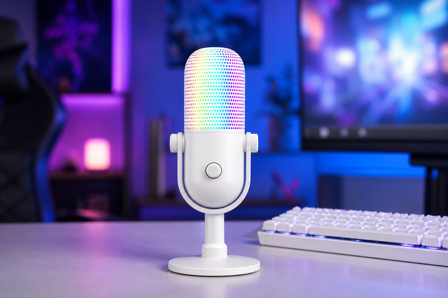 La voce si accende: Razer Seiren V3 Chroma a 81,11€ su Amazon