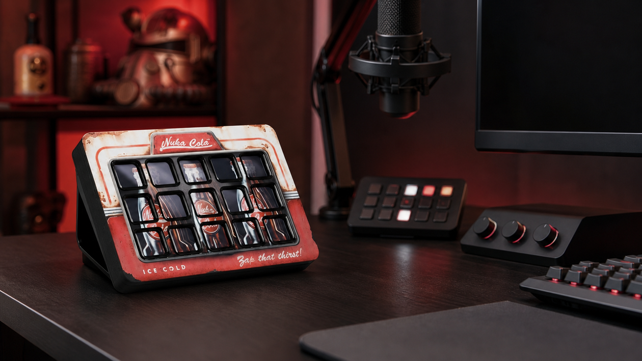 Immagine di Nuka-Cola sulla regia: Stream Deck Fallout dimezzato a 89,99€