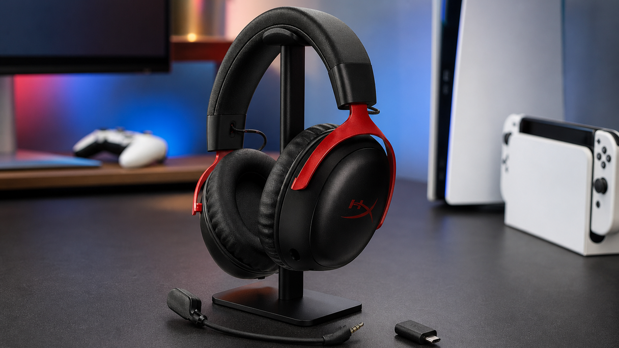 Immagine di Fino a 200 ore di gioco: HyperX Cloud III S costano 94,99€