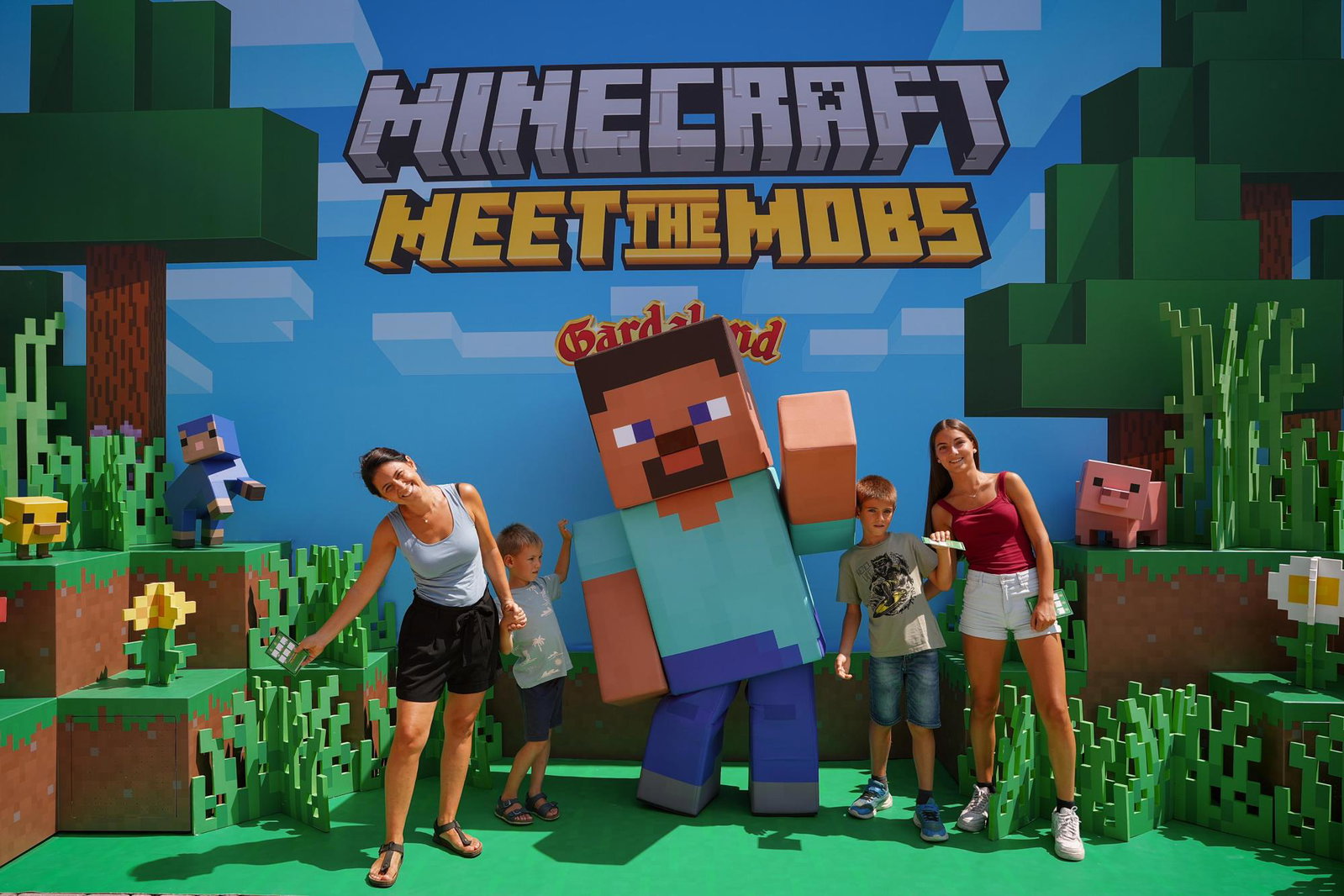 Minecraft sbarca a Gardaland: i Mob diventano reali