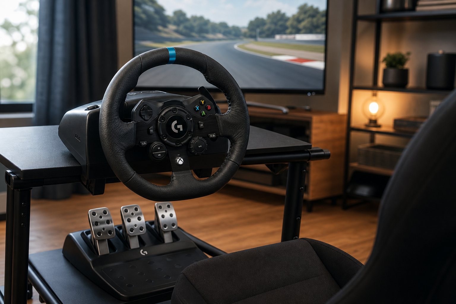 Il sim racing sente ogni cordolo: Logitech G923 a 210€