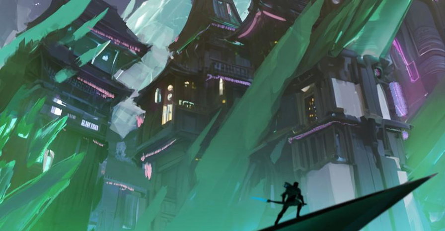 Concept art di Kamigawa: Titanbreach