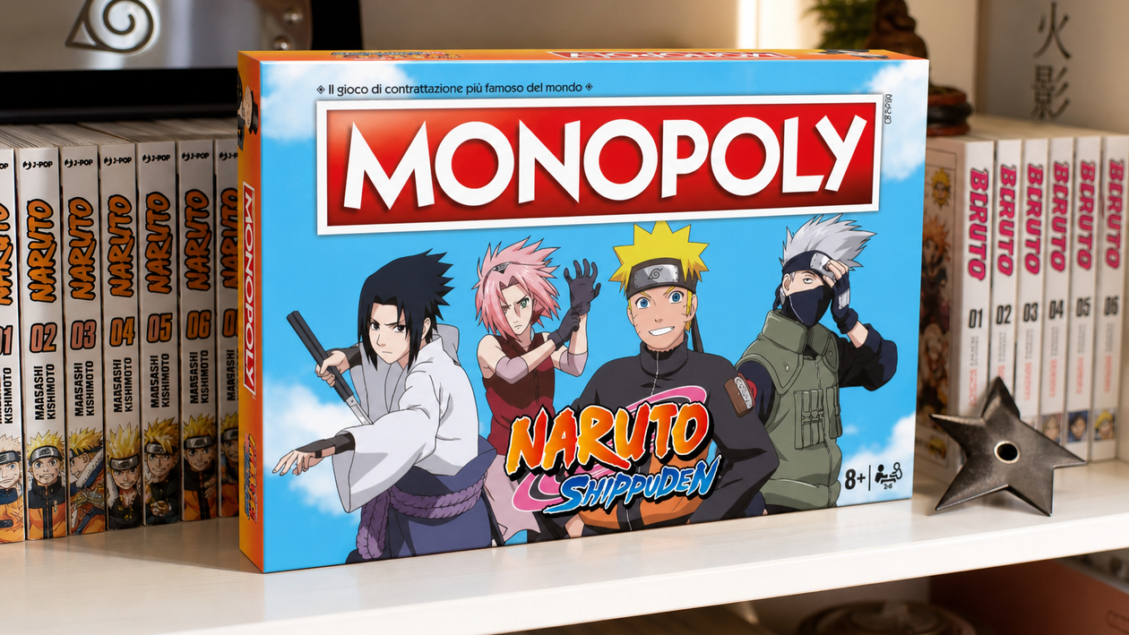 Immagine di Konoha si compra a metà prezzo: Monopoly Naruto è a 20€ su Amazon