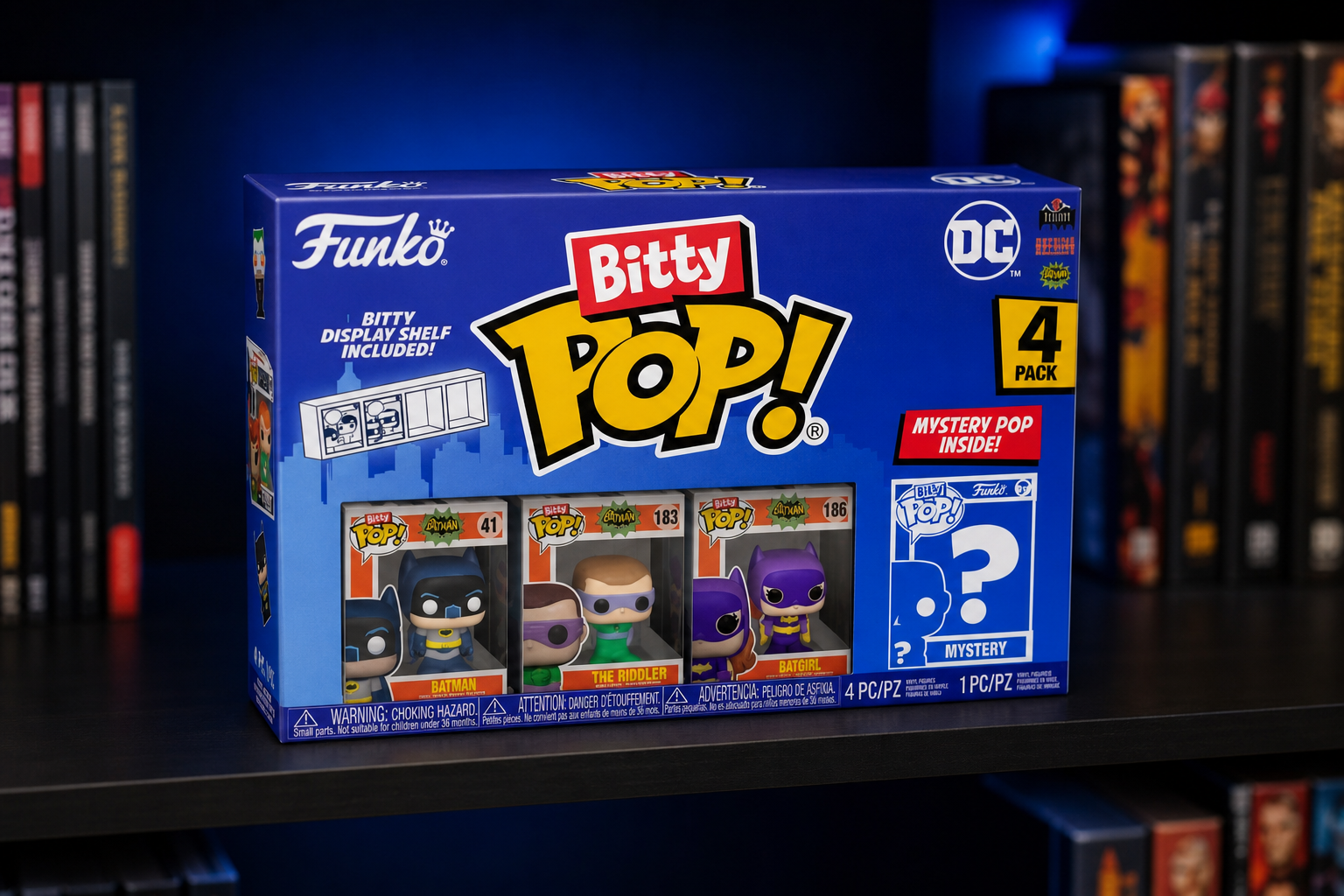 Batman diventa tascabile: 4 Funko Bitty Pop! a 9,85€ su Amazon