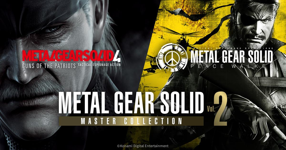 Come gireranno le nuove versioni di Metal Gear Solid 4 e Peace Walker?