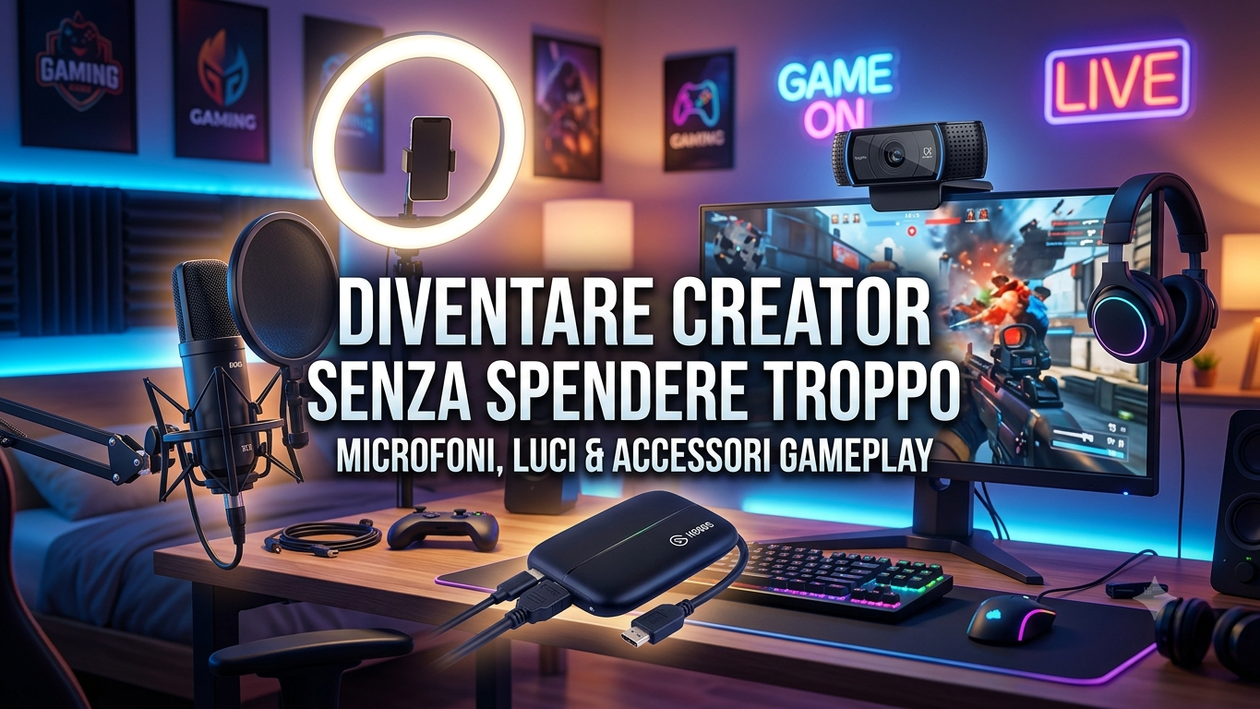 Immagine di Dal primo streaming al successo: gli accessori low cost per partire bene