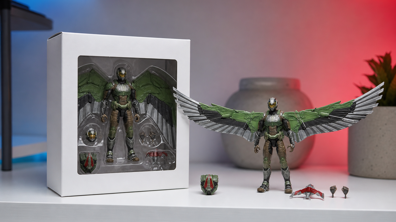 Immagine di Falcon apre le ali al 49%: Marvel Legends costa 21,89€