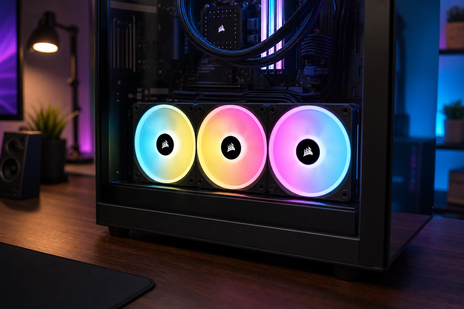 81€ restano nel budget della build: Corsair QX120 RGB al 51%
