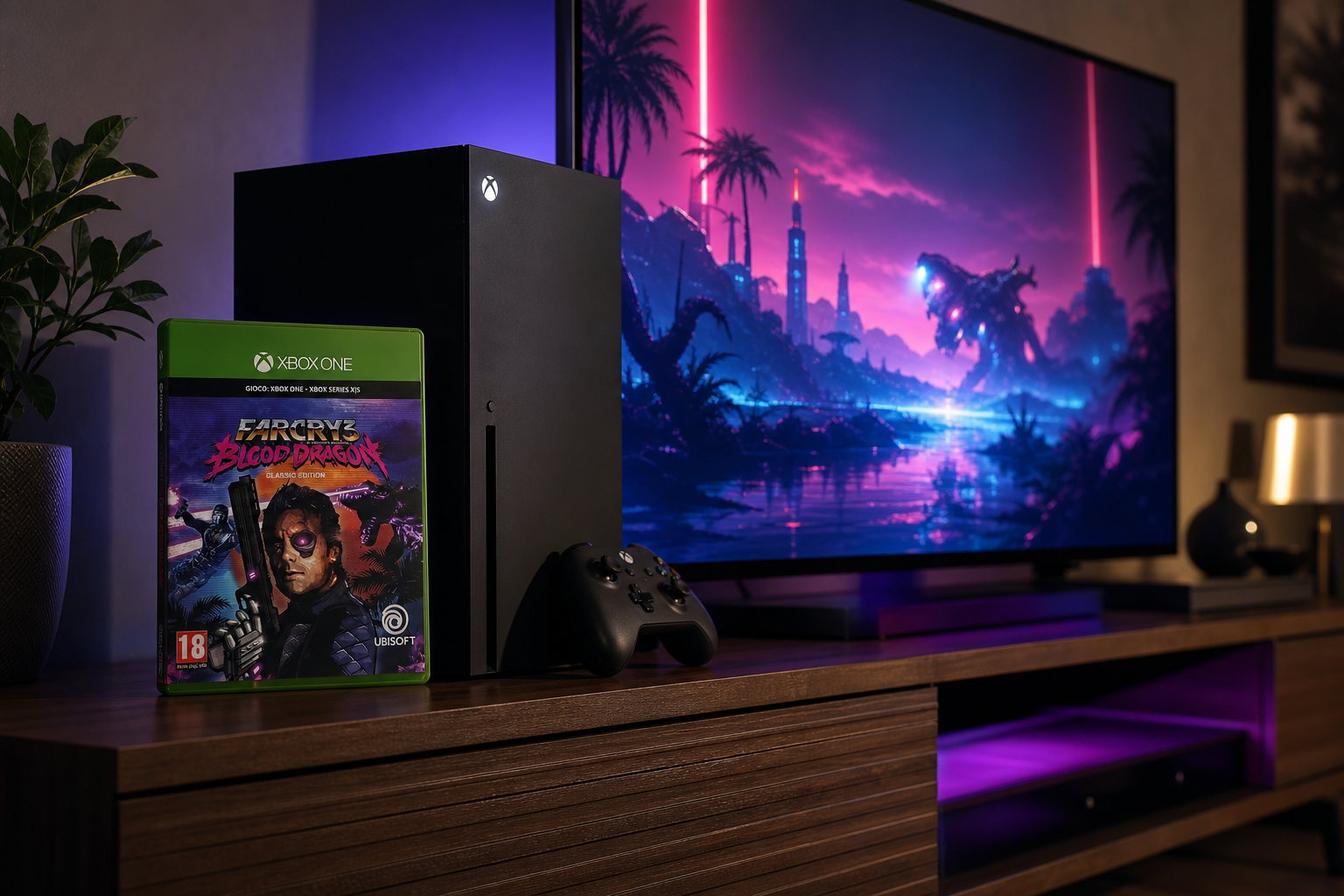 Far Cry diventa cyber a 7,49€: Blood Dragon è al minimo su Amazon
