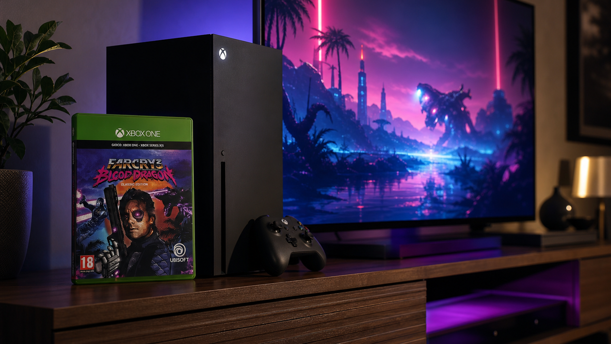 Immagine di Far Cry diventa cyber a 7,49€: Blood Dragon è al minimo su Amazon