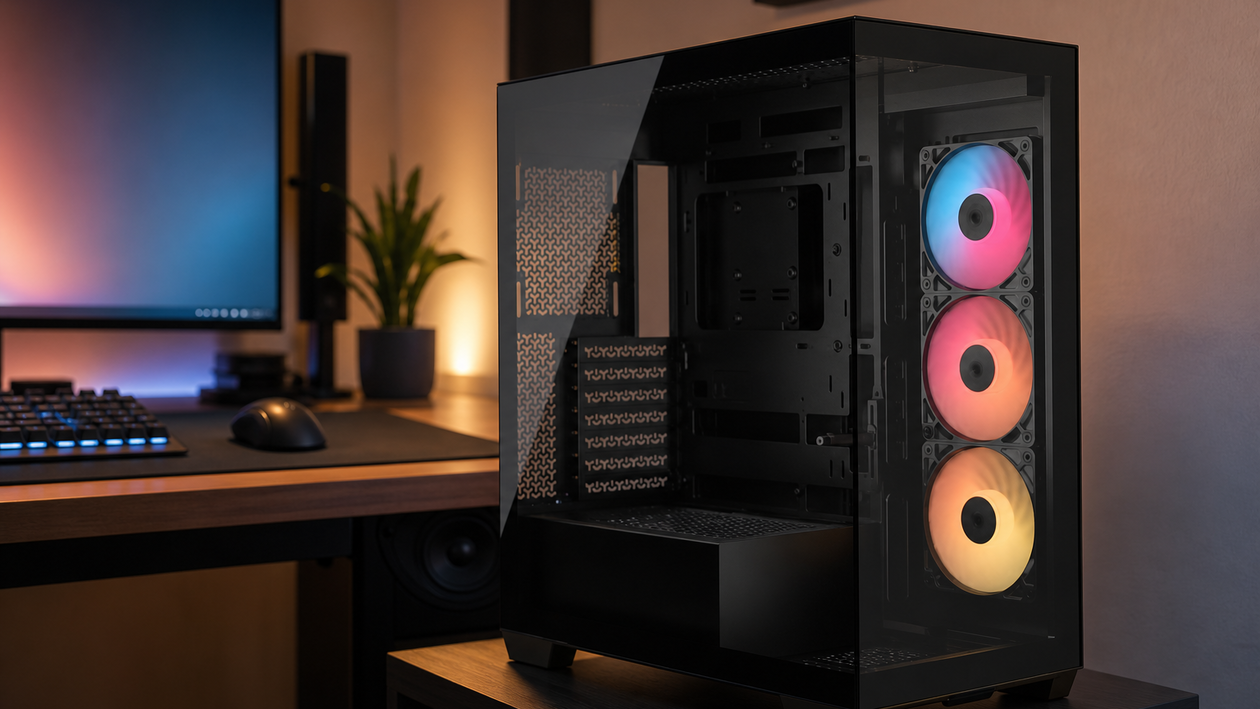 Immagine di Tre ventole nel case panoramico: Corsair 3500X segna 79,99€