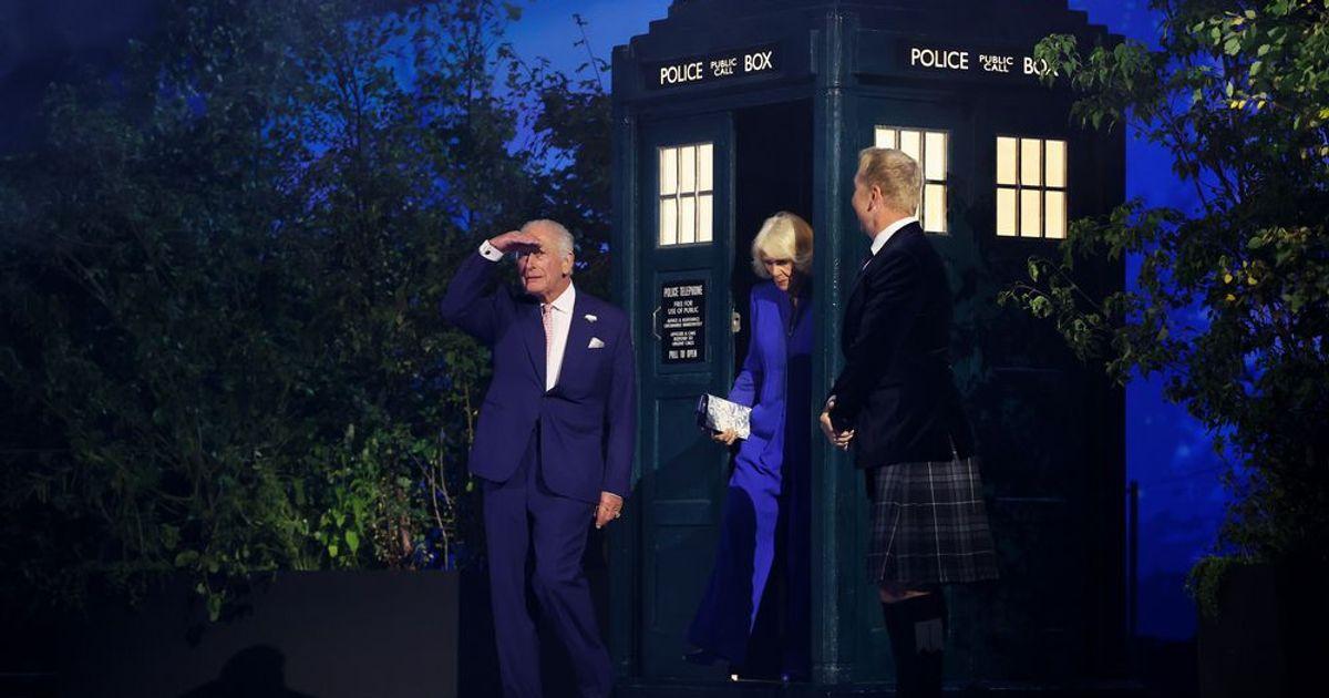 Doctor Who: Carlo III e Camilla escono dalla TARDIS a Glasgow 2026