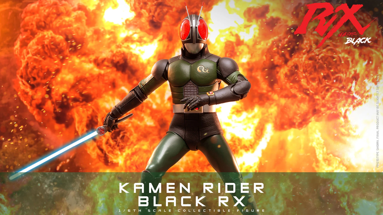 Il sole illumina ancora la giustizia: Hot Toys celebra Kamen Rider Black RX
