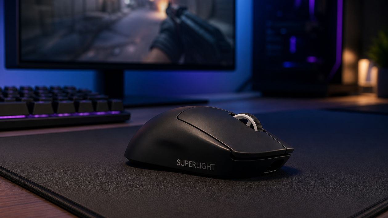 Immagine di 8.000 Hz in 60 grammi: Logitech PRO X SUPERLIGHT 2 a 94,49€
