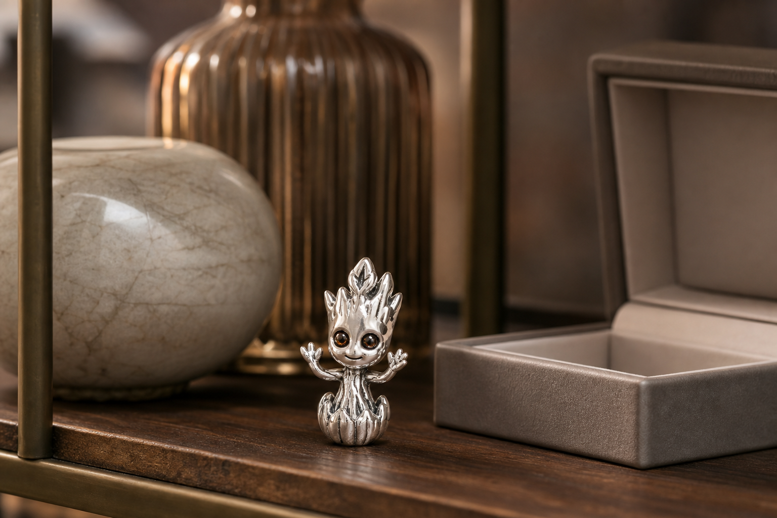 Baby Groot in argento Sterling: Pandora è al minimo a 40,70€