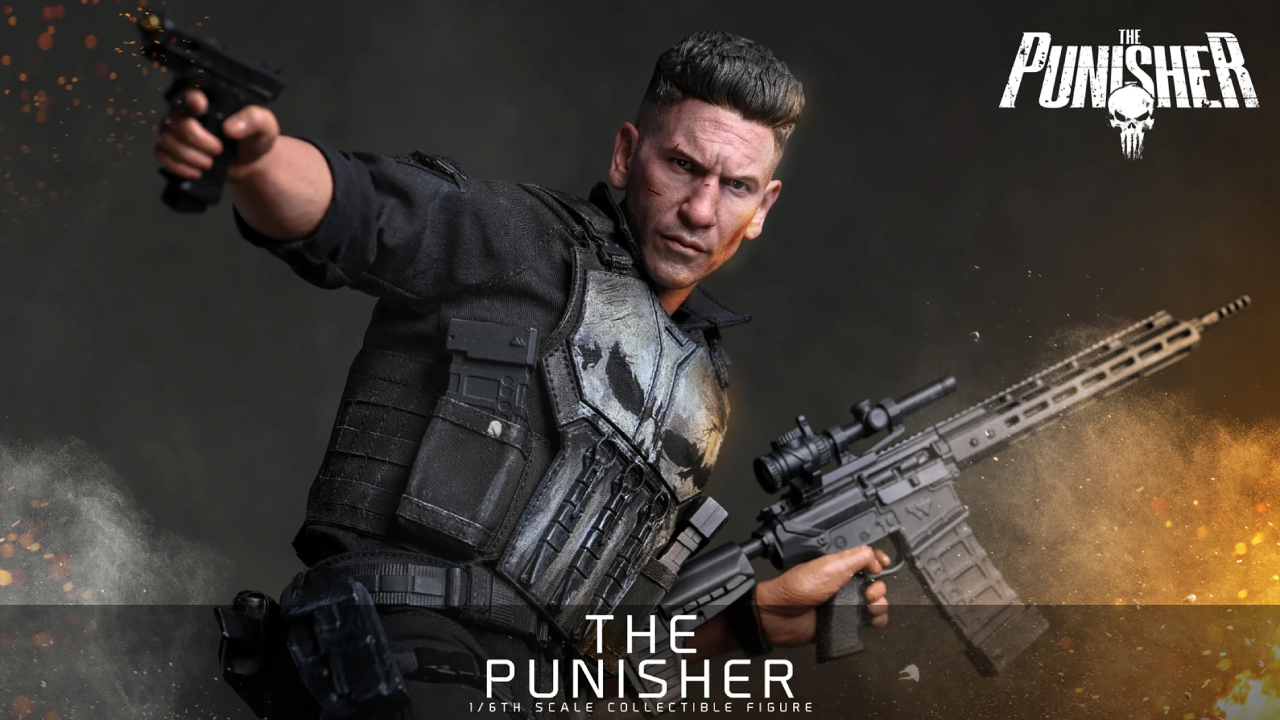 The Punisher: Frank Castle sfoggia tutto il suo arsenale nella nuova Hot Toys