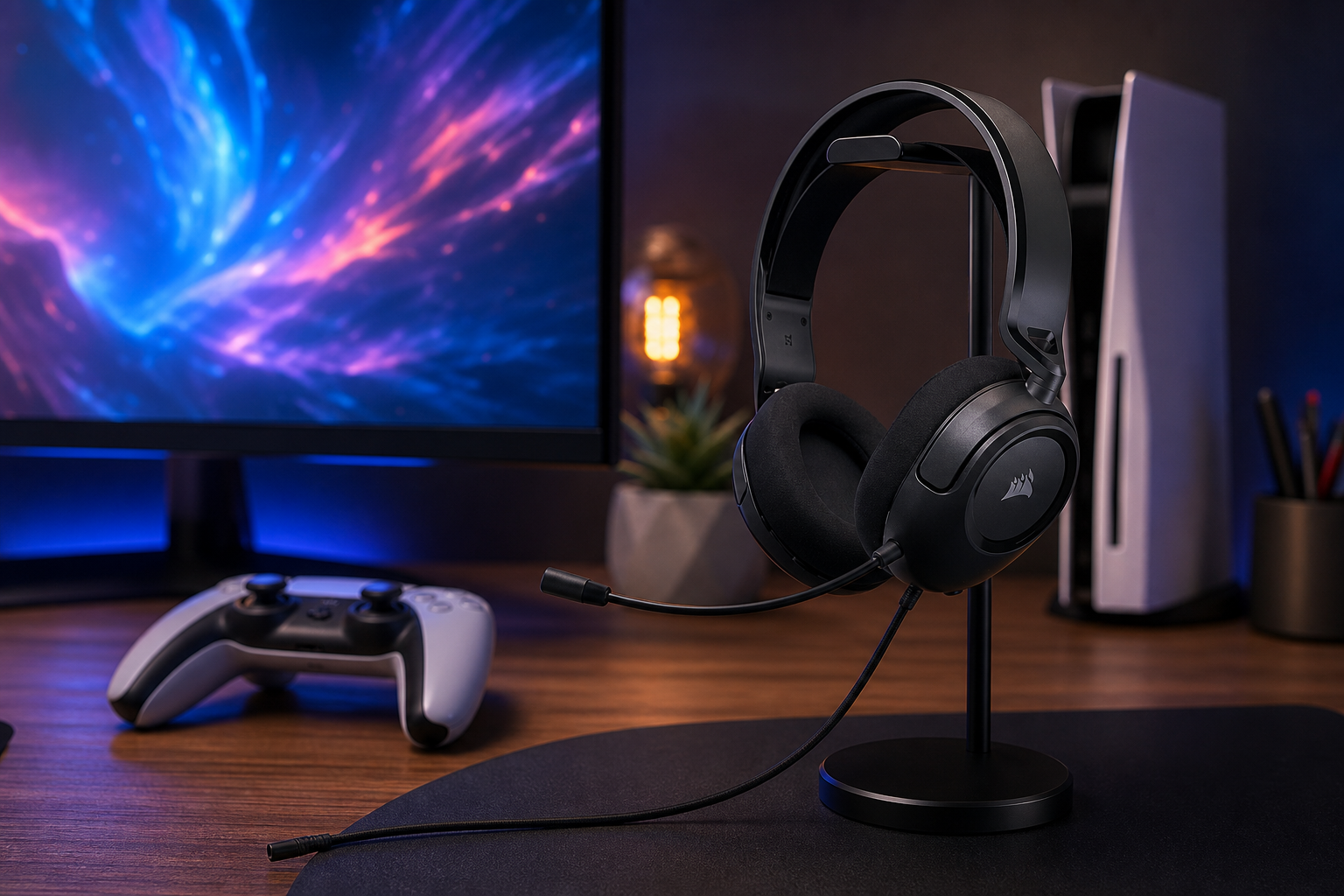 Dal PC alla Switch con un solo jack: Corsair HS35 v2 a 34,99€
