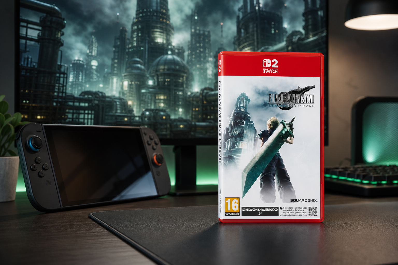 FFVII Intergrade su Switch 2 crolla a 39,99€: minimo storico
