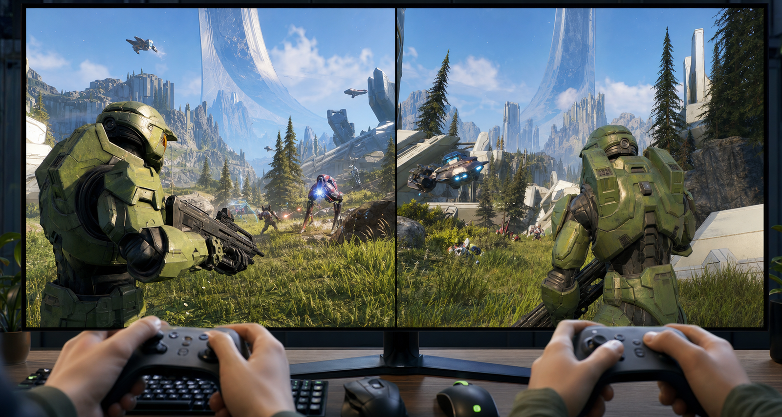 Anteprima: Halo su PC è ora giocabile in split-screen per due giocatori