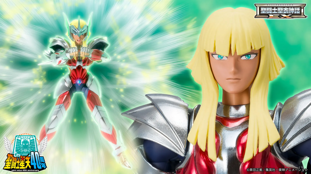 Anteprima: Saint Seiya: Hagen Merak Beta torna con il Myth Cloth EX Metal del 40° Anniversario