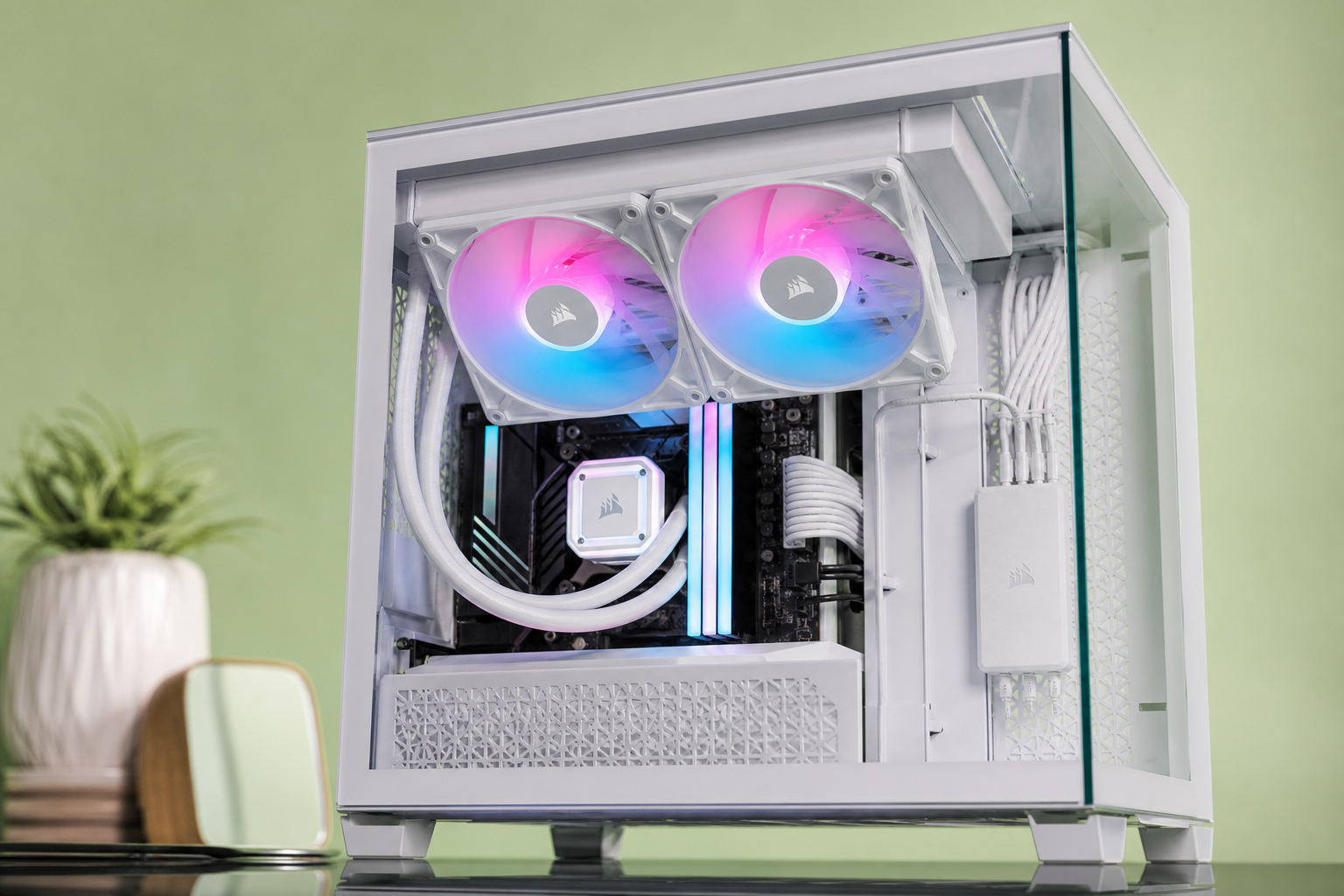 Anteprima: CORSAIR RX140 RGB al 49%, due ventole e hub per raffreddare la build