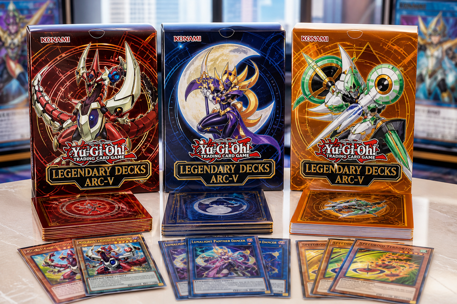 Anteprima: Yu-Gi-Oh!: i Deck ARC-V Leggendari arrivano in Italia