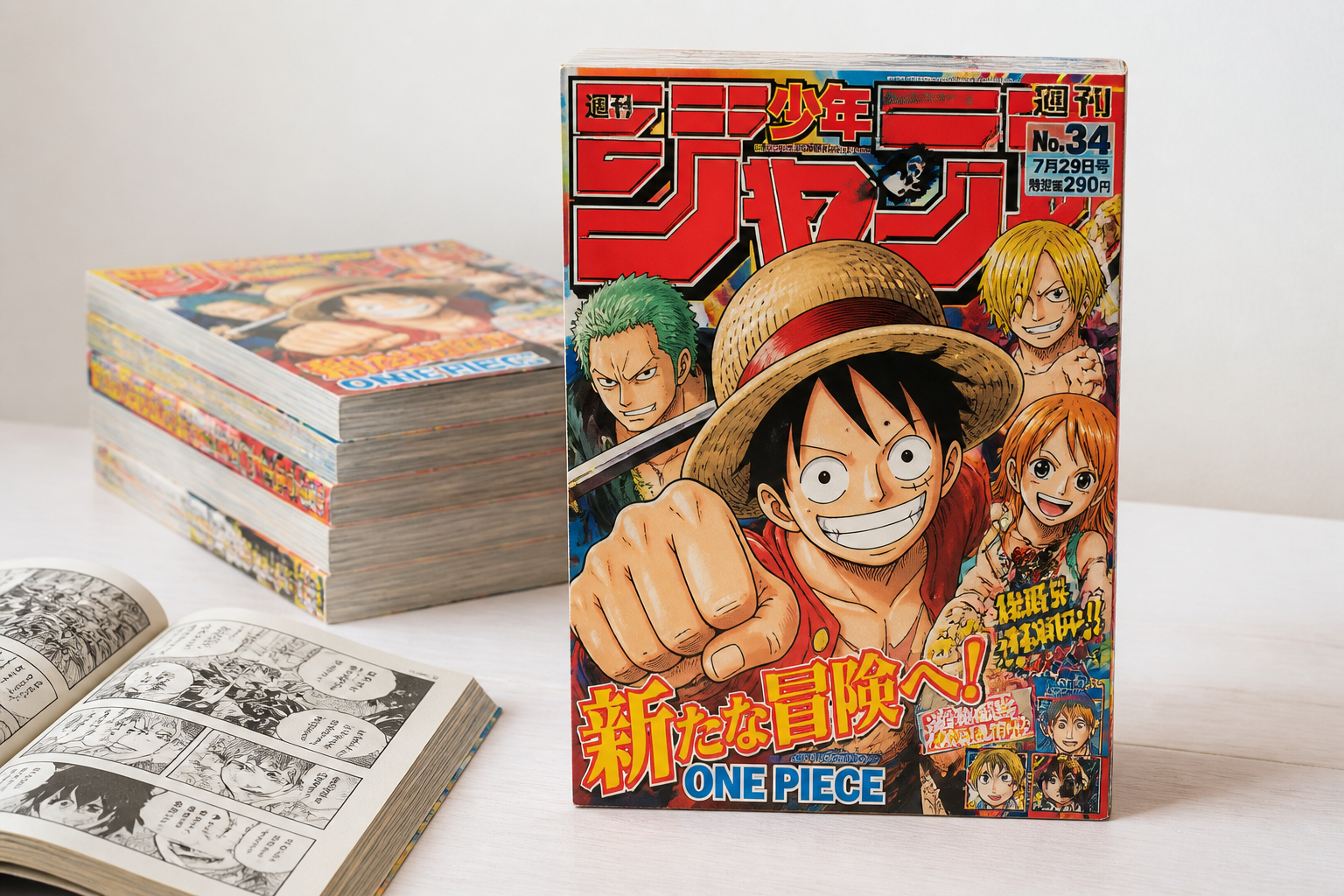 Anteprima: Weekly Shonen Jump: la tiratura cartacea scende per la prima volta sotto il milione