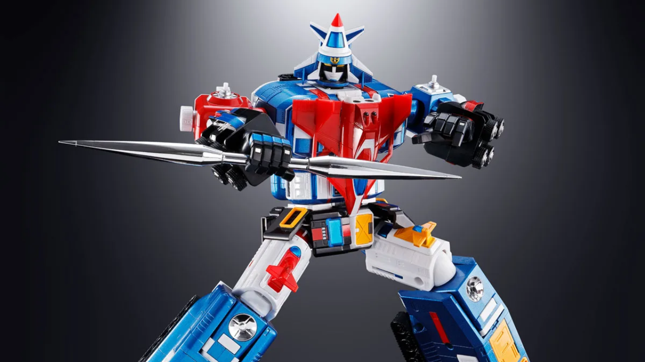 Anteprima: Quindici veicoli, un unico gigante: Dairugger XV torna nella linea Soul of Chogokin