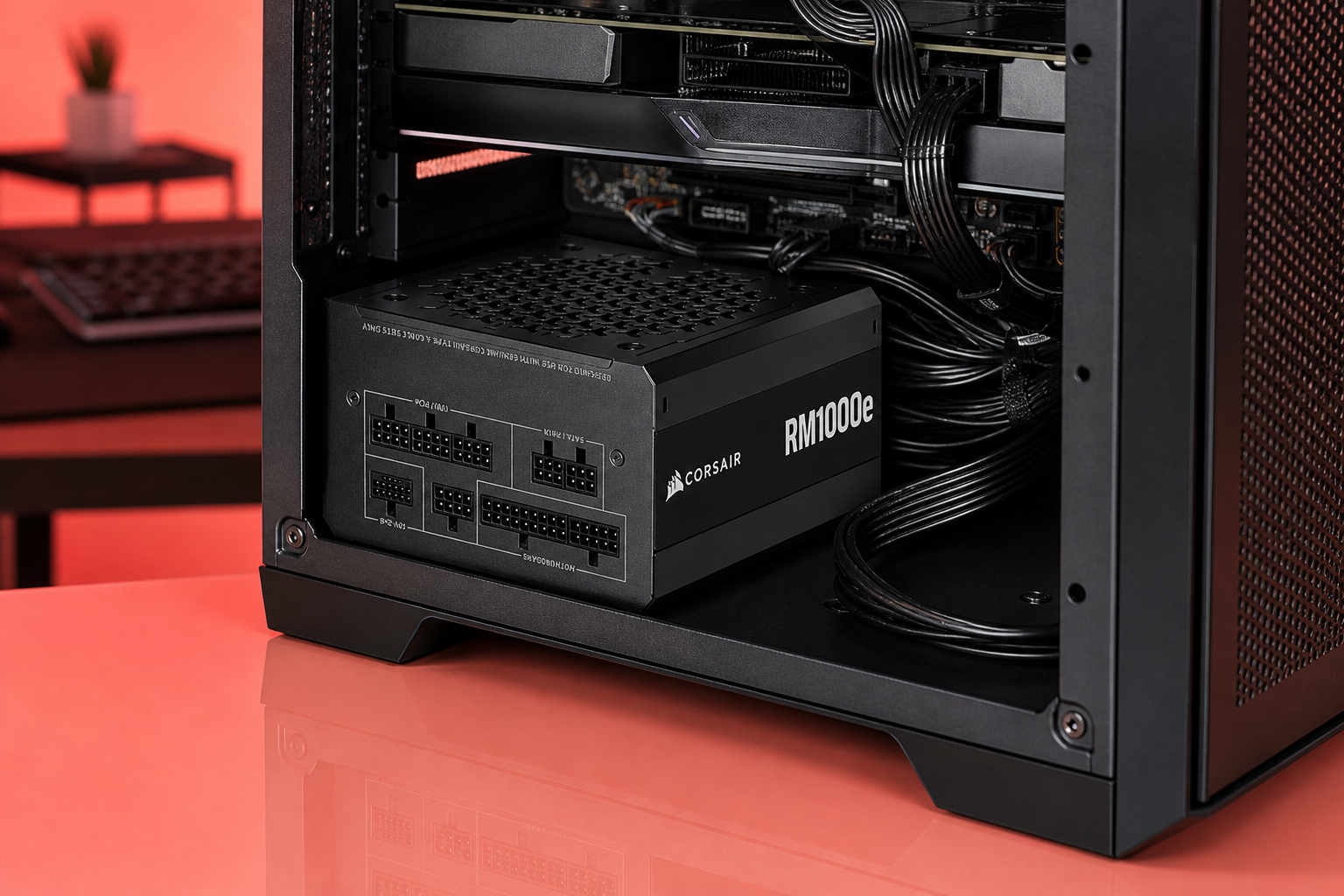 Anteprima: Corsair RM1000e al minimo storico, 1000W e cavi solo dove servono