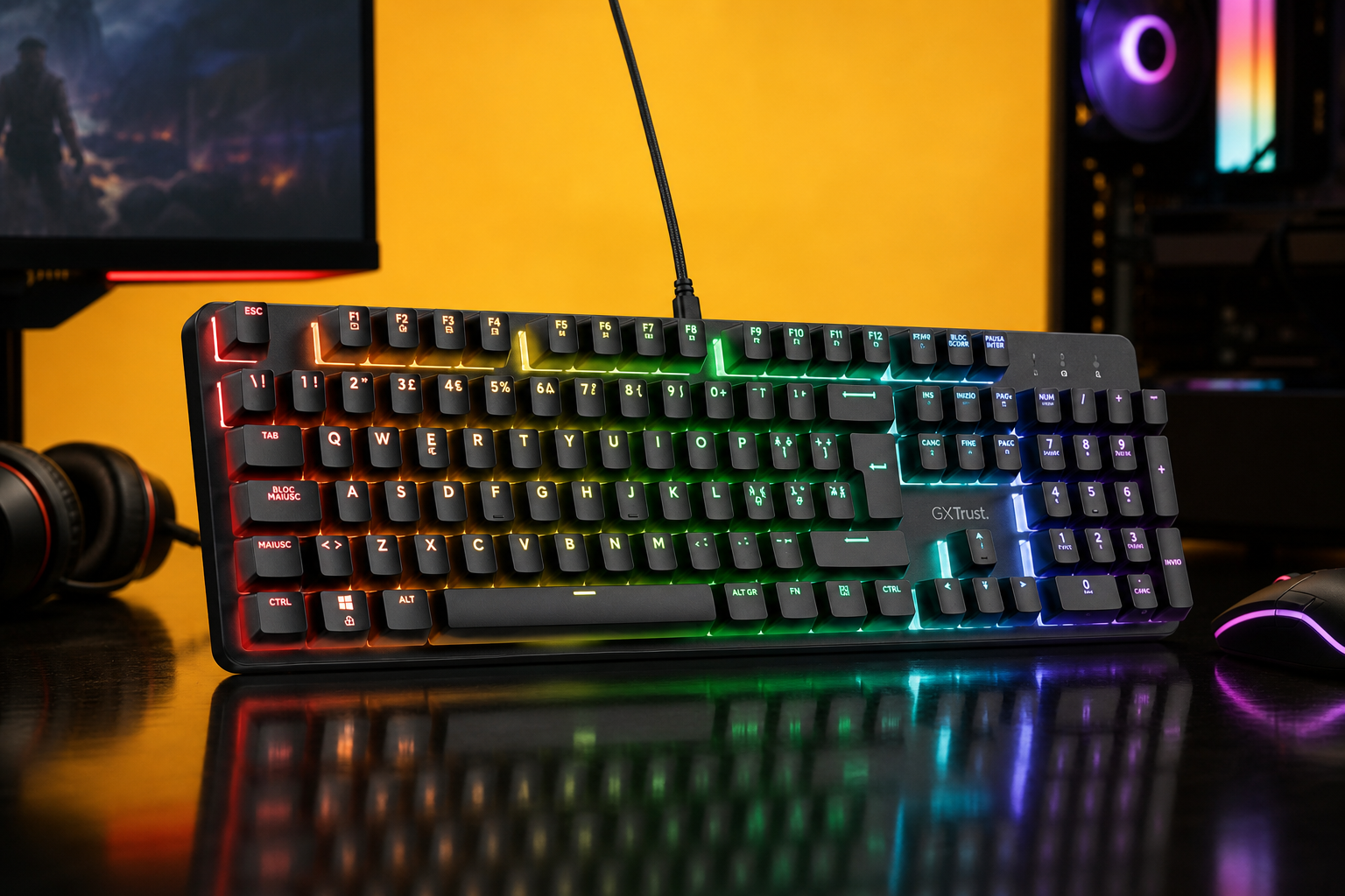 Anteprima: Trust Zora a 34,99€, meccanica e completa per il setup gaming