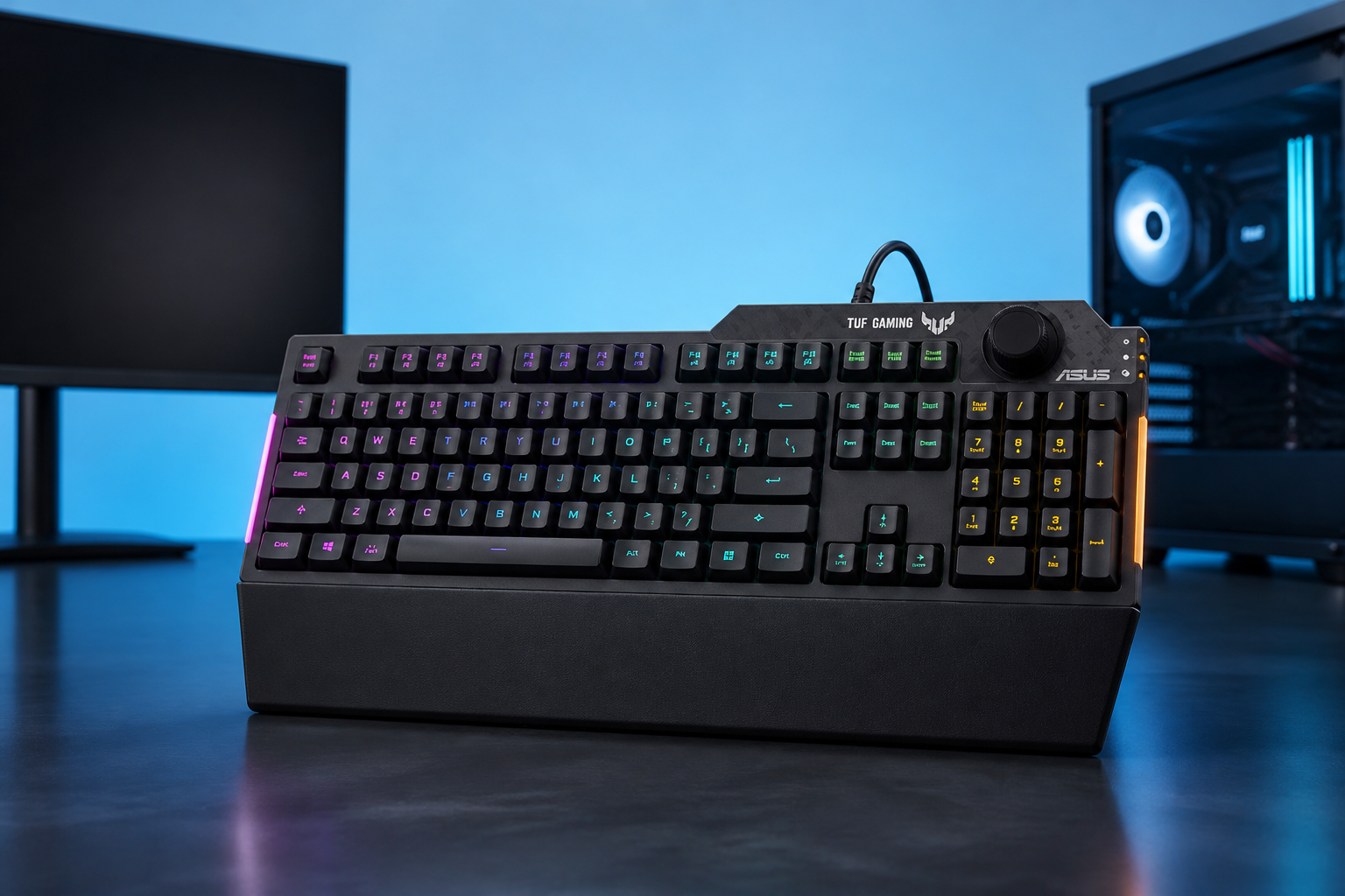 Anteprima: Macro e volume senza pause, ASUS TUF Gaming K1 è scontata del 42%