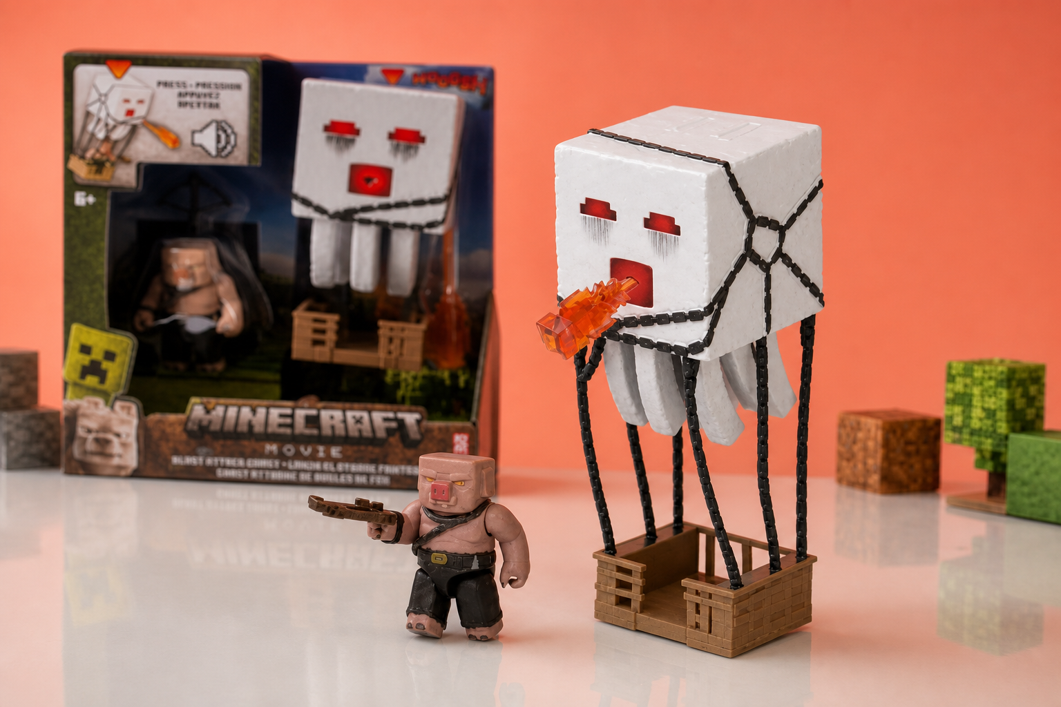 Anteprima: Mattel Minecraft Ghast a 29,99€, luci e suoni al minimo storico