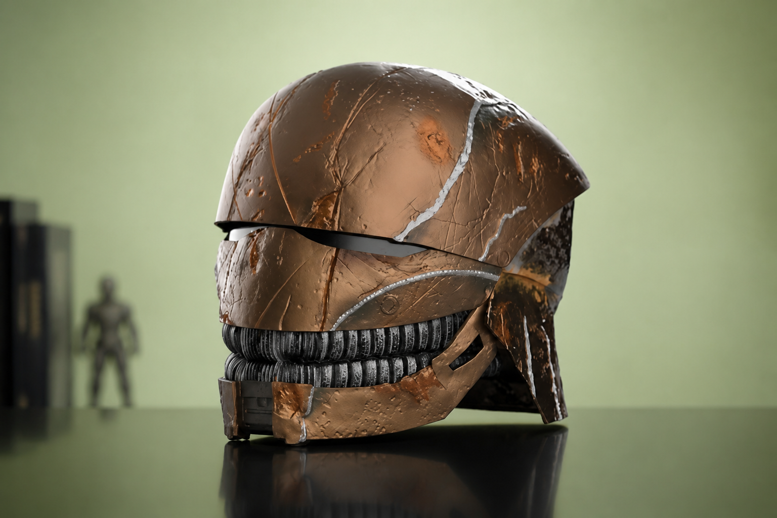 Anteprima: Hasbro Black Series, il casco dello Straniero a 96,37€ fa scena anche esposto