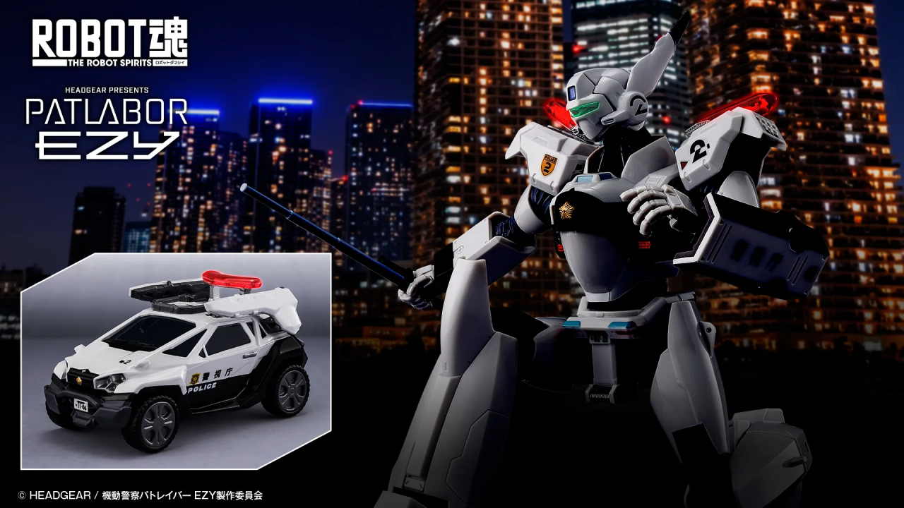 Anteprima: Patlabor EZY: l’AV-98Plus Ingram Plus 2 di Robot Spirits è pronto all’azione