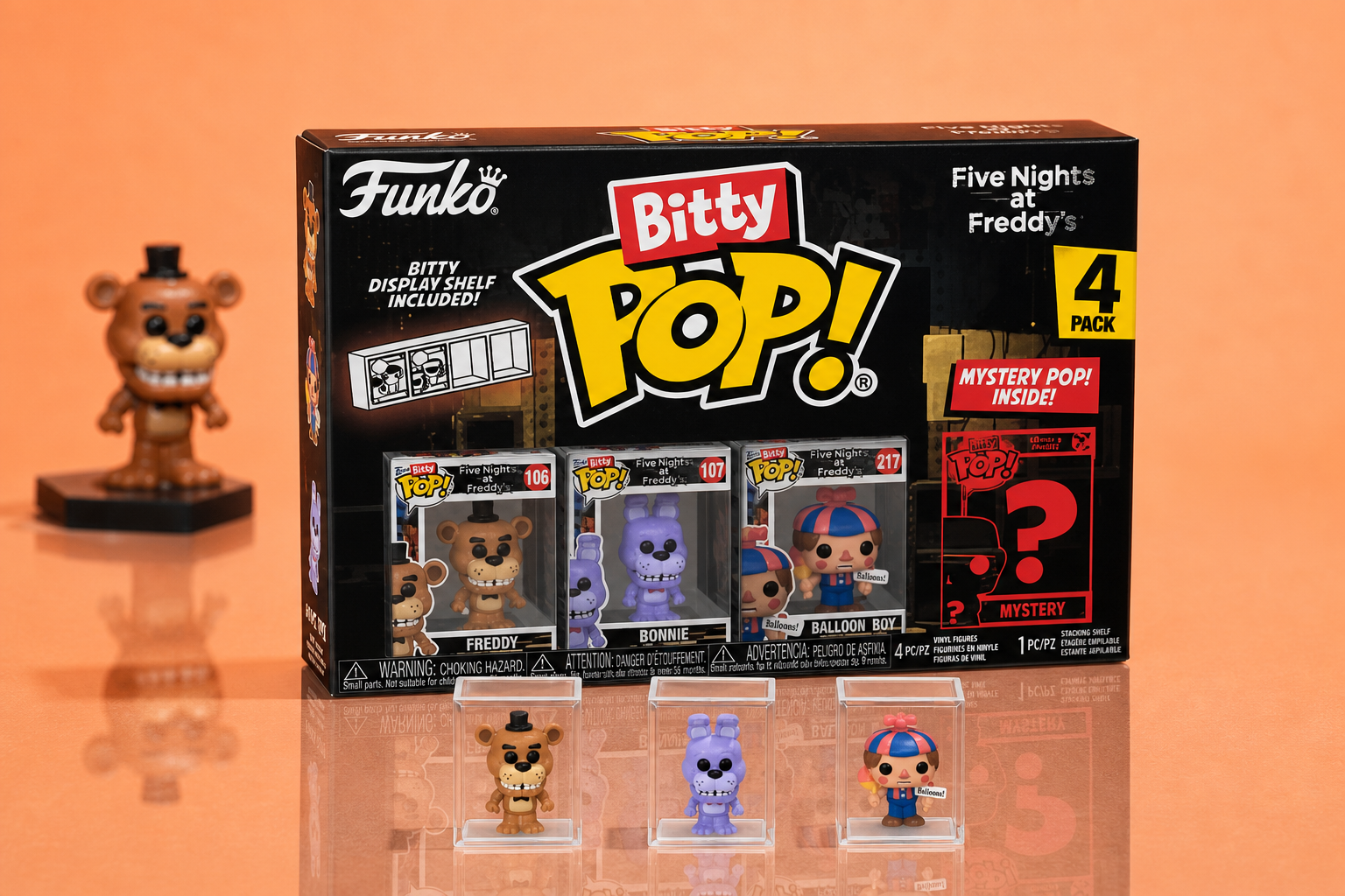Anteprima: Funko Bitty POP! FNAF al 48%, a 11€ è un affare per i fan