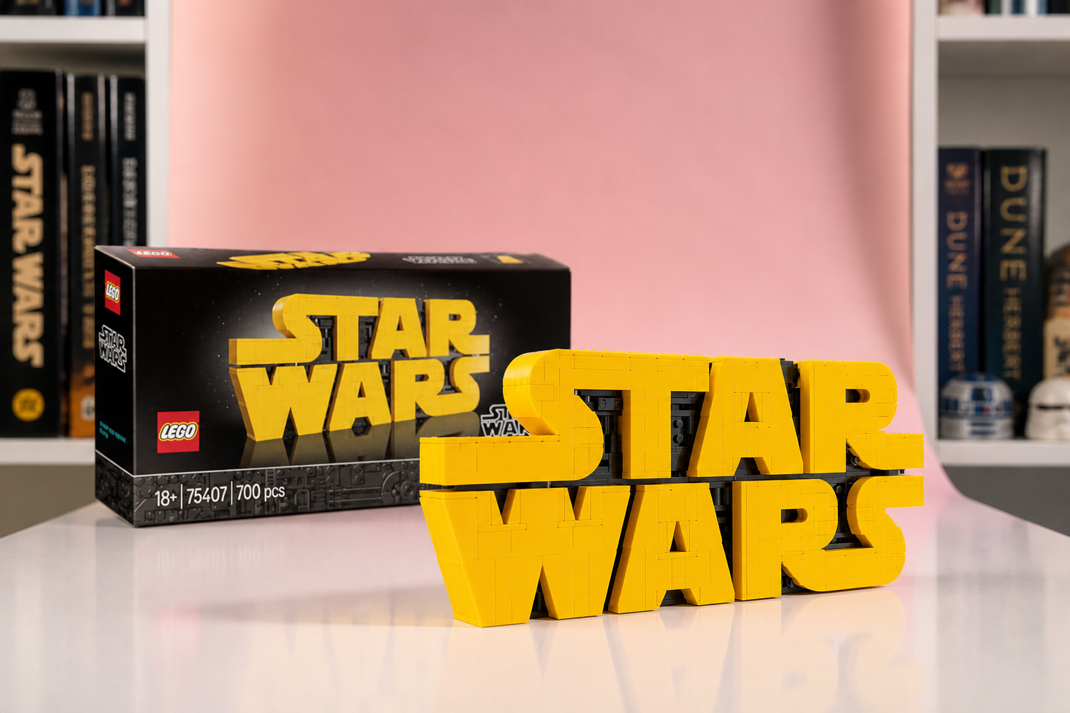 Anteprima: LEGO Star Wars Logo sotto i 64€, il set 3D che arreda la postazione