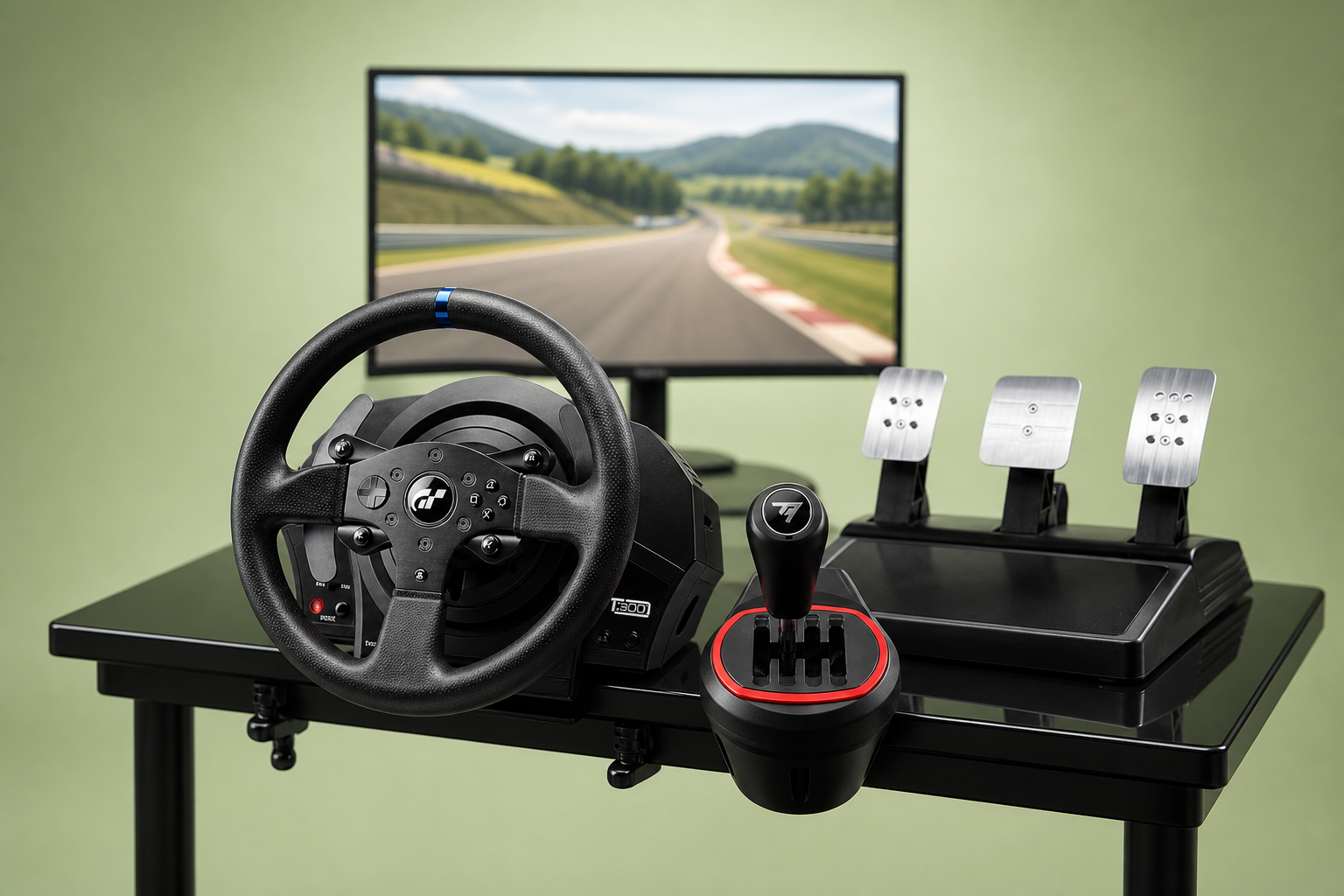 Anteprima: Thrustmaster T300RS GT con cambio a 300,89€, mai costato così poco
