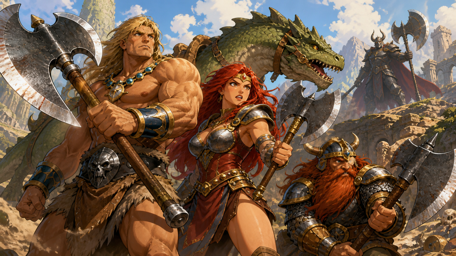 Anteprima: Golden Axe arriva su Paramount+: ecco il primo trailer