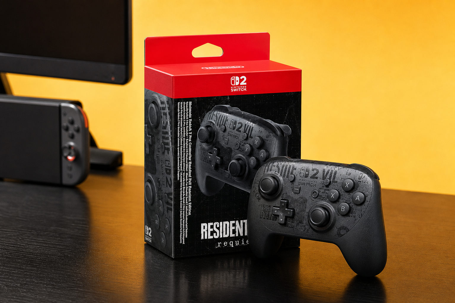 Anteprima: Nintendo Switch 2 Pro Controller Resident Evil a 71,99€, il minimo di sempre