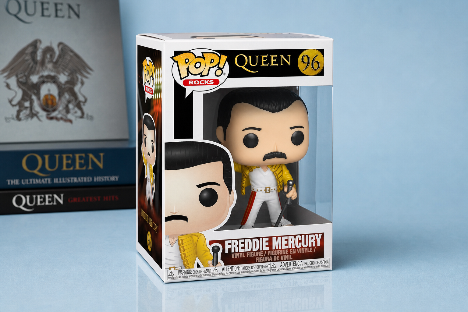 Copertina: Funko Pop Freddie Mercury da 16€ a 12,34€, Wembley 1986 entra in collezione