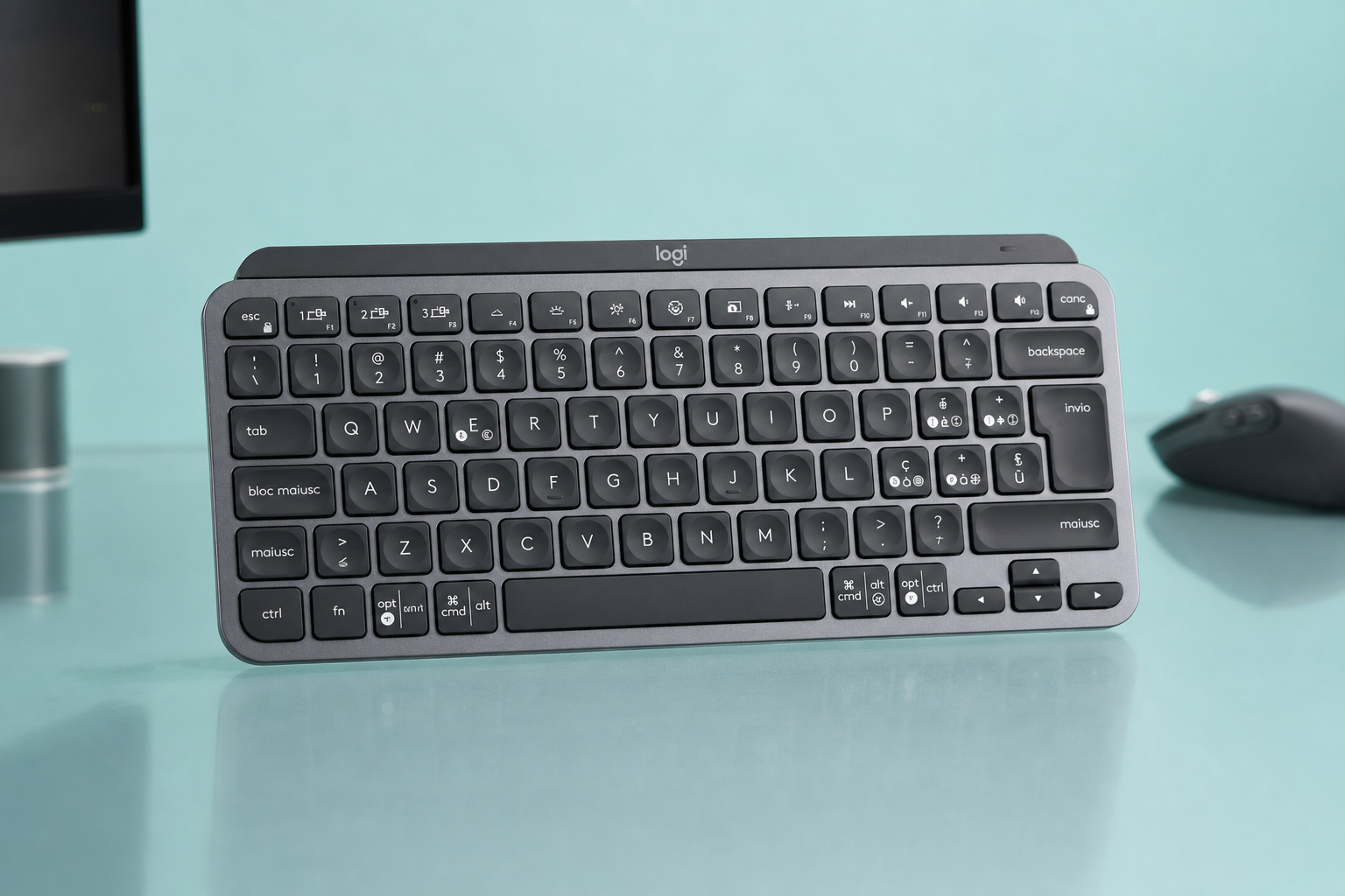 20€ in meno sulla Logitech MX Keys Mini, pronta per tre dispositivi