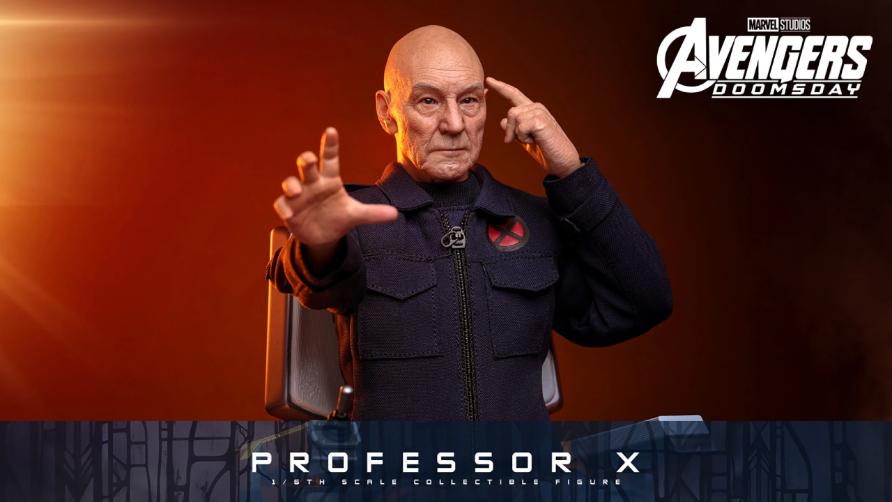 Professor X, Hot Toys porta Charles Xavier in scala 1/6 da Avengers: Doomsday