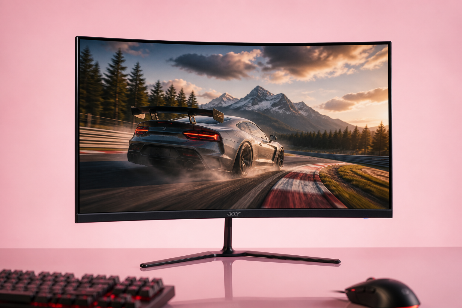 Acer Nitro curvo 31,5″ a 139,90€, minimo storico per giocare a 180 Hz