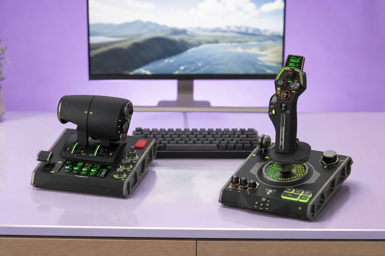 Anteprima: 80€ in meno sul Turtle Beach VelocityOne Flightdeck, un HOTAS da cockpit completo