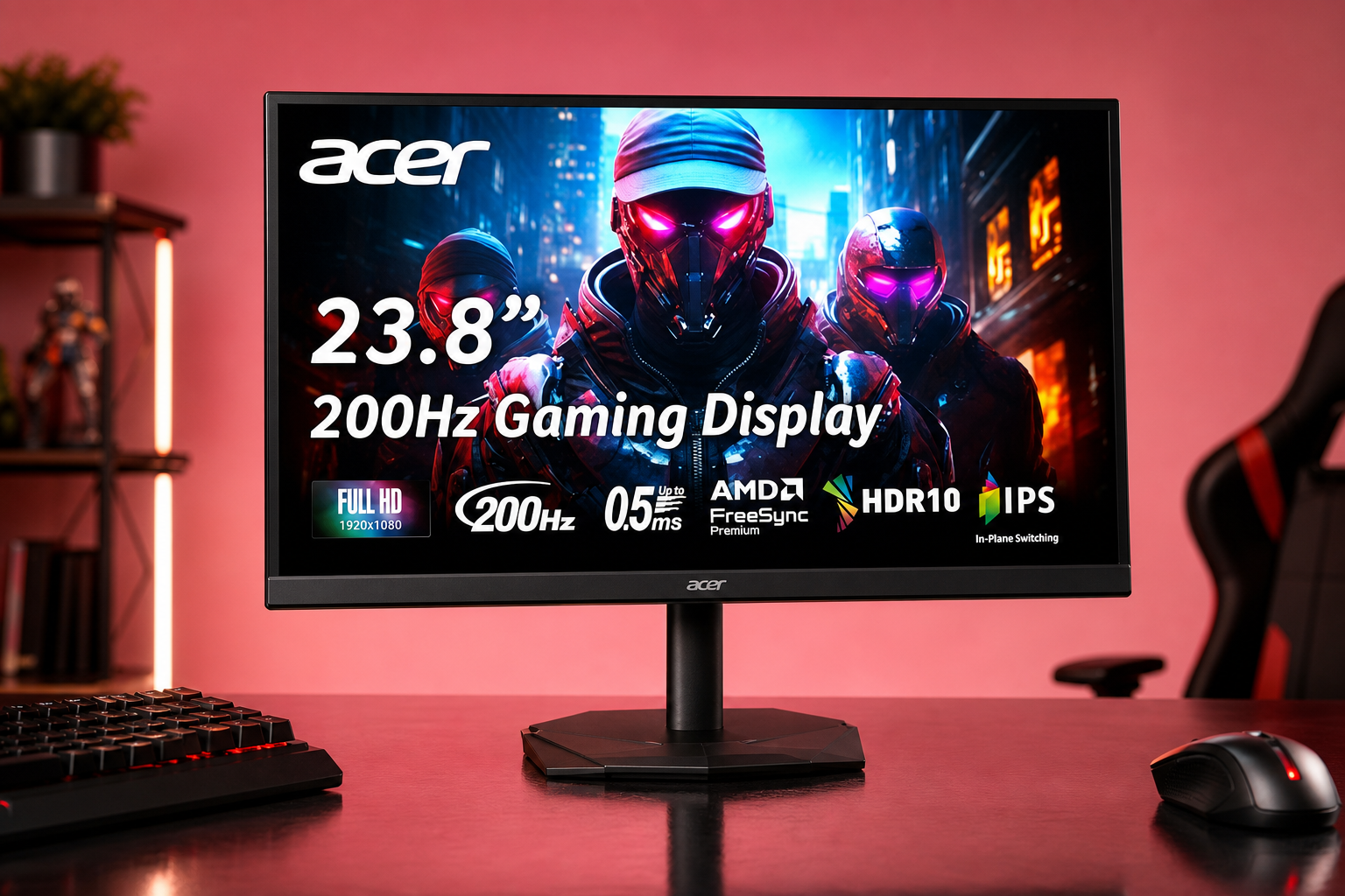 Anteprima: Acer Nitro da 200 Hz sotto gli 80€, pronto per gli FPS competitivi