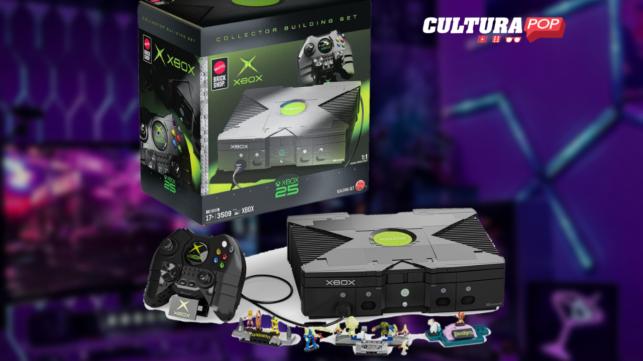 Mattel Brick Shop X-Box: la console rivive in mattoncini