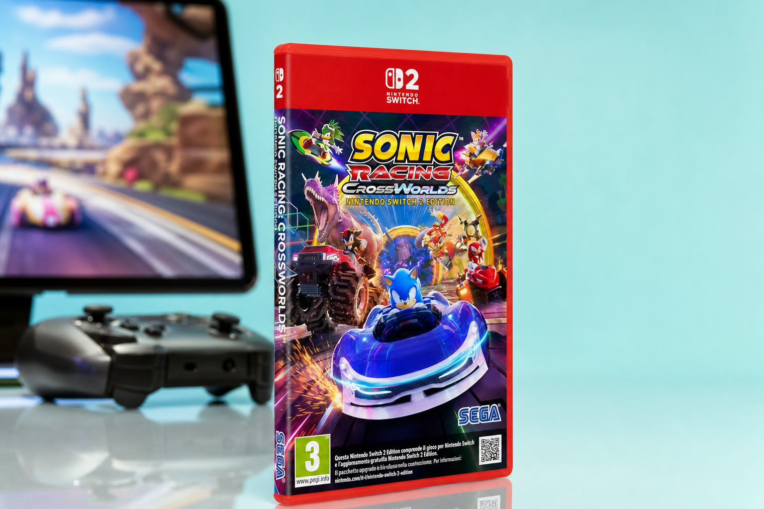 Anteprima: 19,91€ in meno su Sonic Racing: CrossWorlds, da prendere per le gare arcade