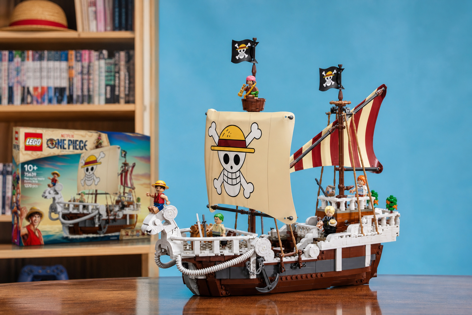 LEGO One Piece Going Merry a 103,99€, Luffy e la ciurma da esporre