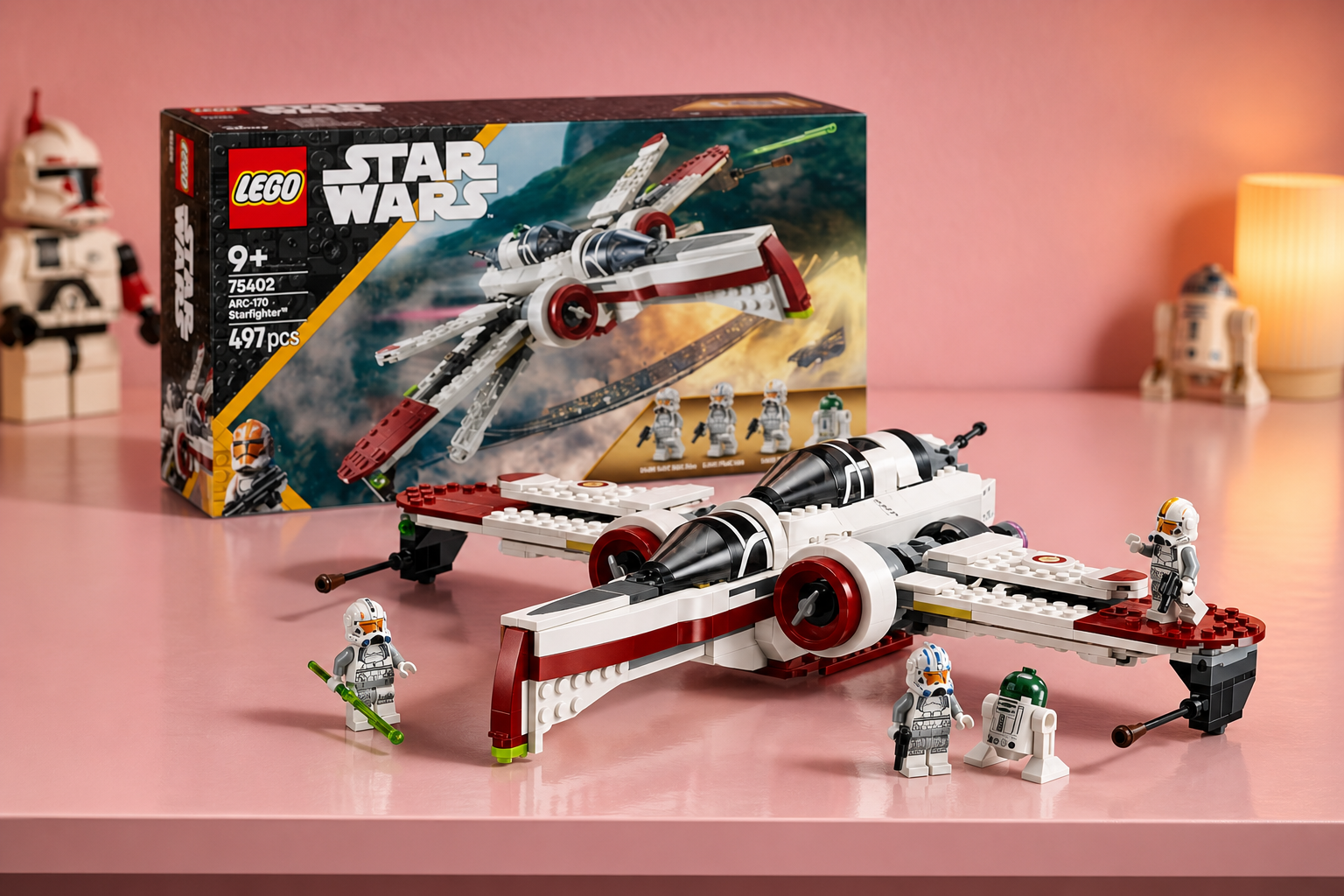 Anteprima: LEGO Star Wars ARC-170 sotto i 60€, ricco di minifigure per i fan