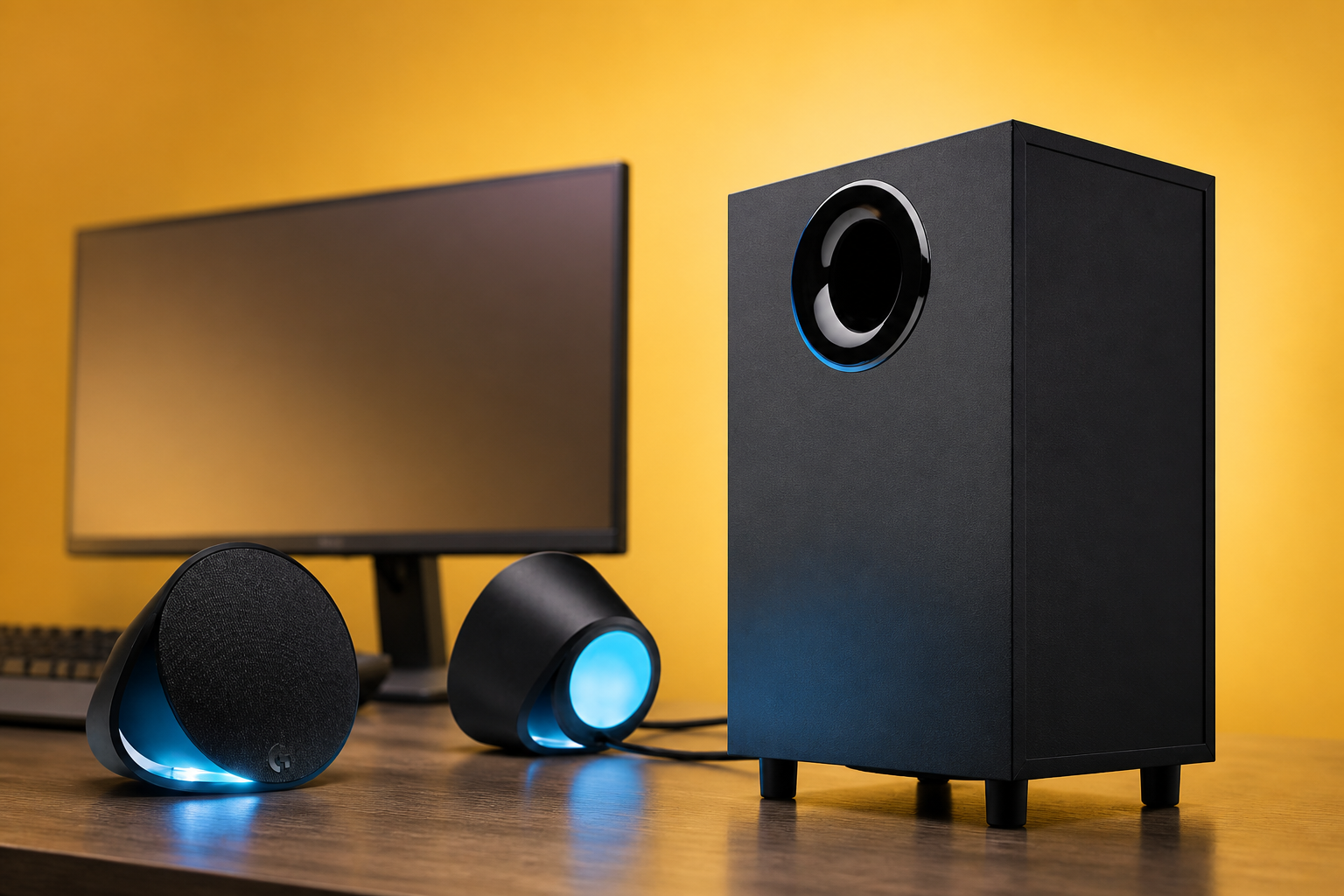 Anteprima: Logitech G560 scende a 159,99€, audio potente e RGB che seguono il gioco